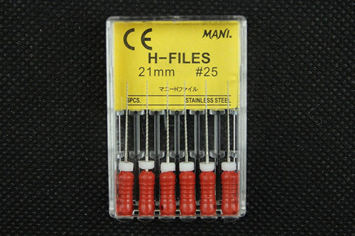 Mani H-FILES 21MM #25 | DentaCarts | Dental Cart