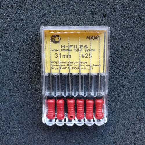 Mani H-FILES 31MM #25 | DentaCarts | Dental Cart
