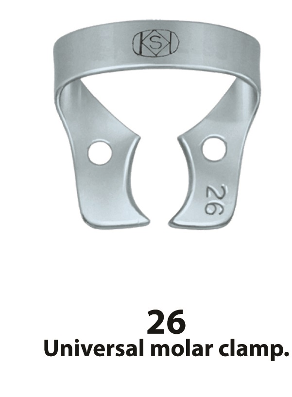 Dentech KSK clamp No. 26 | DentaCarts | Dental Cart
