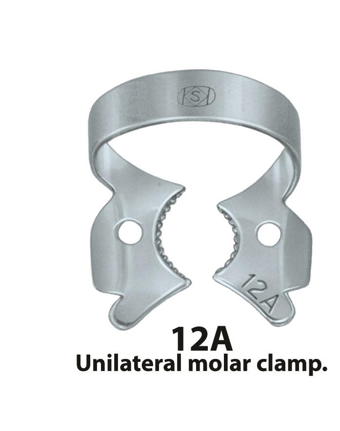Dentech KSK clamp No. 12A | DentaCarts | Dental Cart