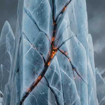 Обложка: Ледяная стена