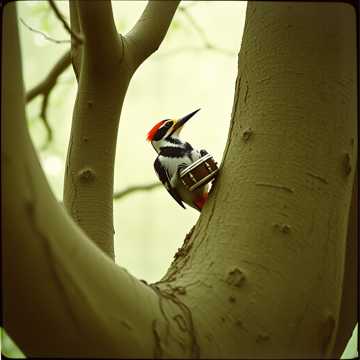 Обложка песни ИИ: Дятел