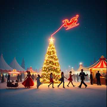 Обложка: Новогодний хоровод