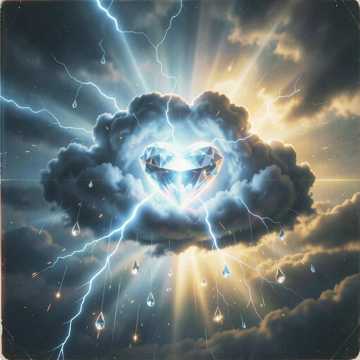 Обложка: Сияние сквозь шторм