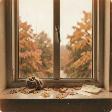 Обложка: Первая осень без тебя...