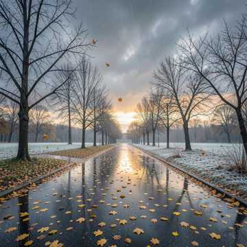 Обложка: Осенний Грустный Дождь