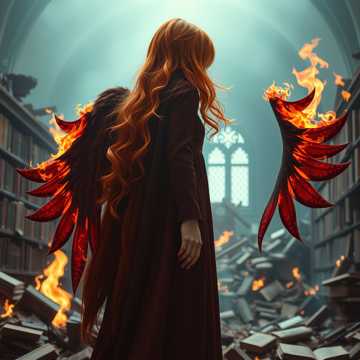 Обложка: Огненная фея