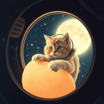 Обложка песни ИИ: Пушистый космонавт