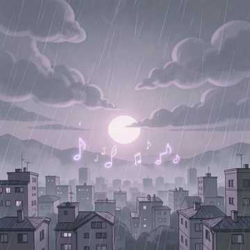 Обложка: Дождь и рассвет