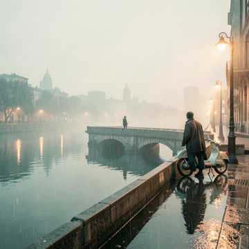 Обложка песни ИИ: Мост и Вода