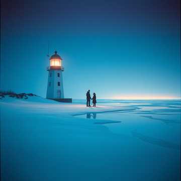 Обложка: Маяк во мгле