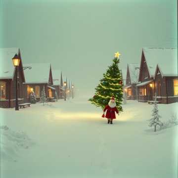 Обложка: Ёлка, Дед Мороз