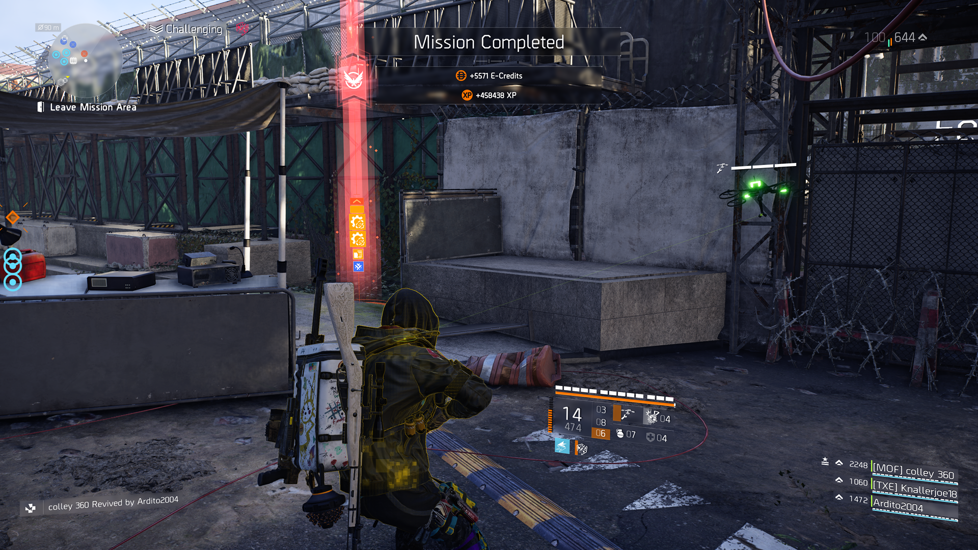 The Division 2 exotic world drop