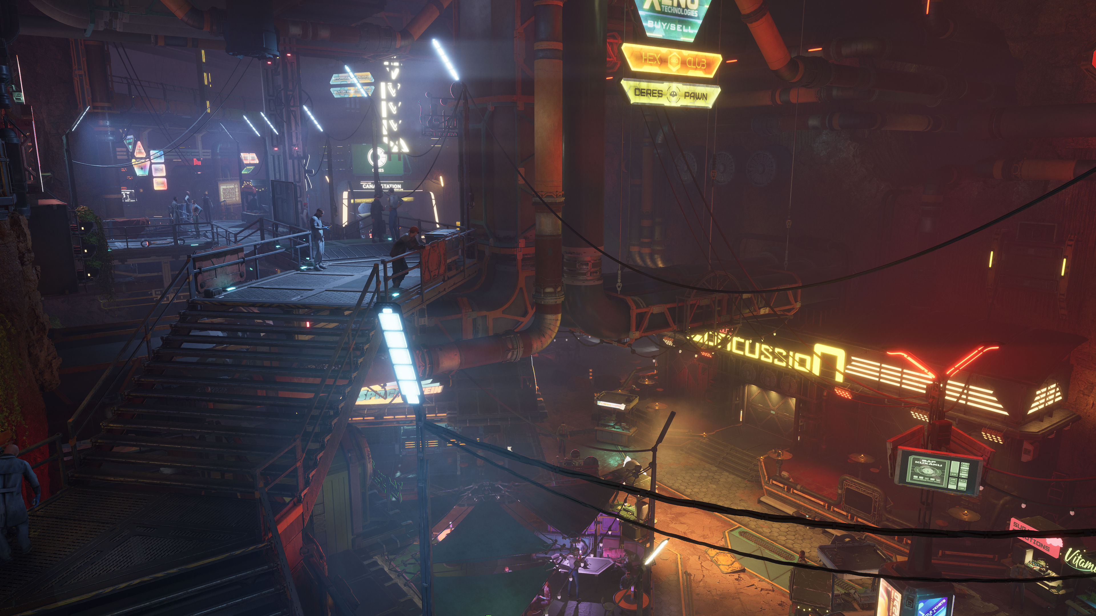 Скриншоты из The Expanse: Osiris Reborn от Owlcat Games.