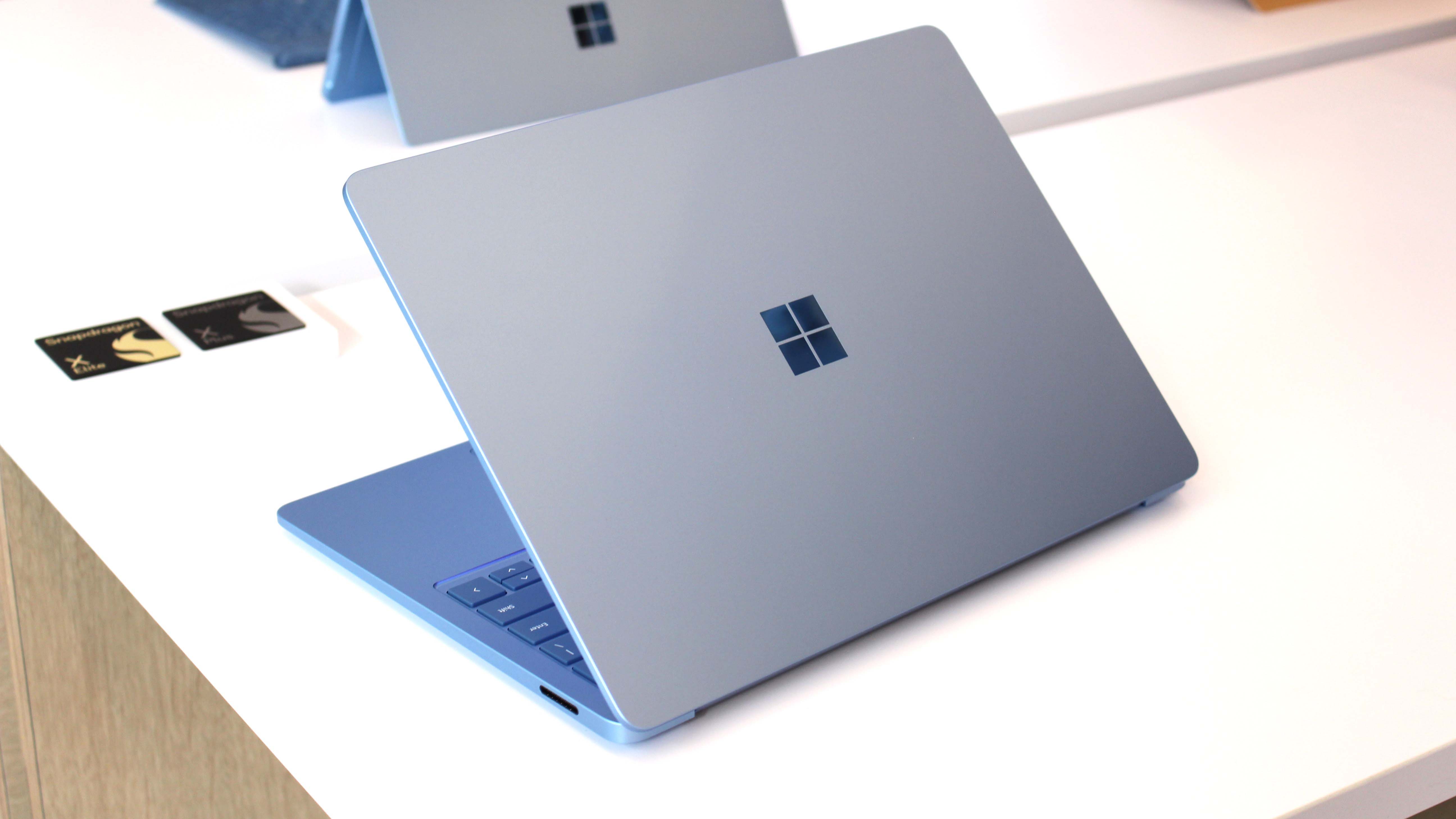 Surface Laptop 7 on a table.
