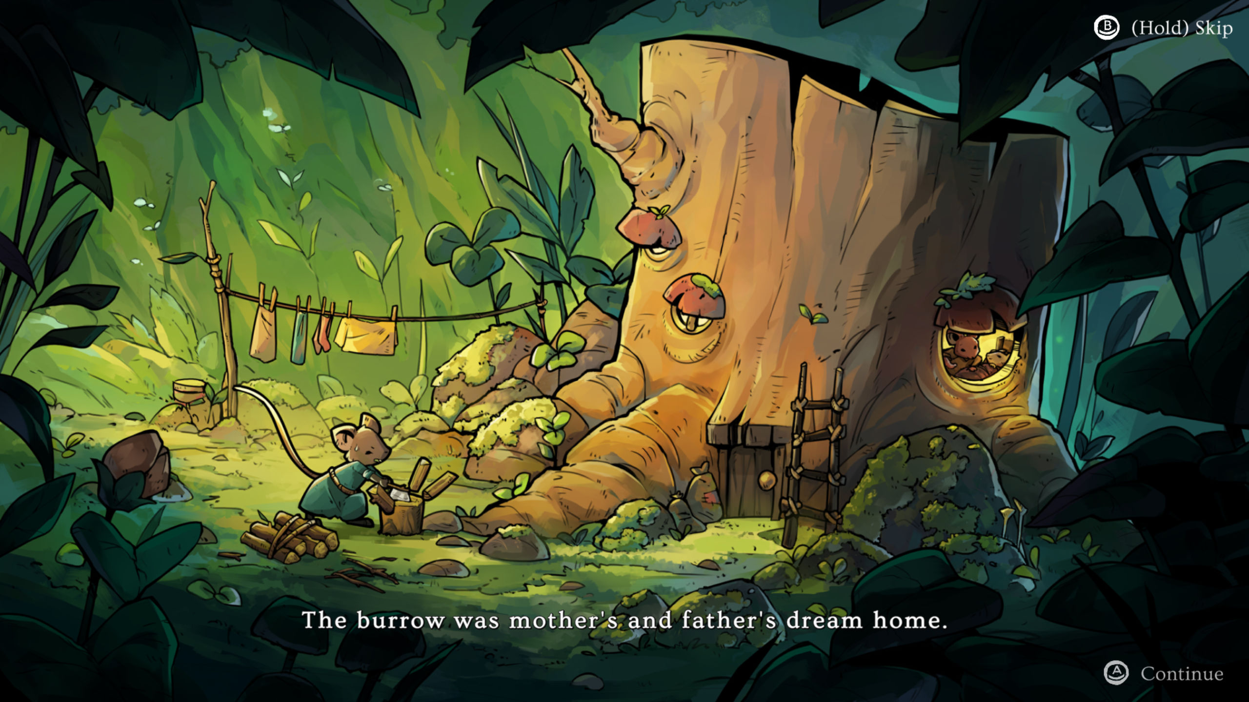 Winter Burrow от Pine Creek Games черпает вдохновение из комиксов Mouse Guard, Don't Starve, 7 Days to Die и Animal Crossing.