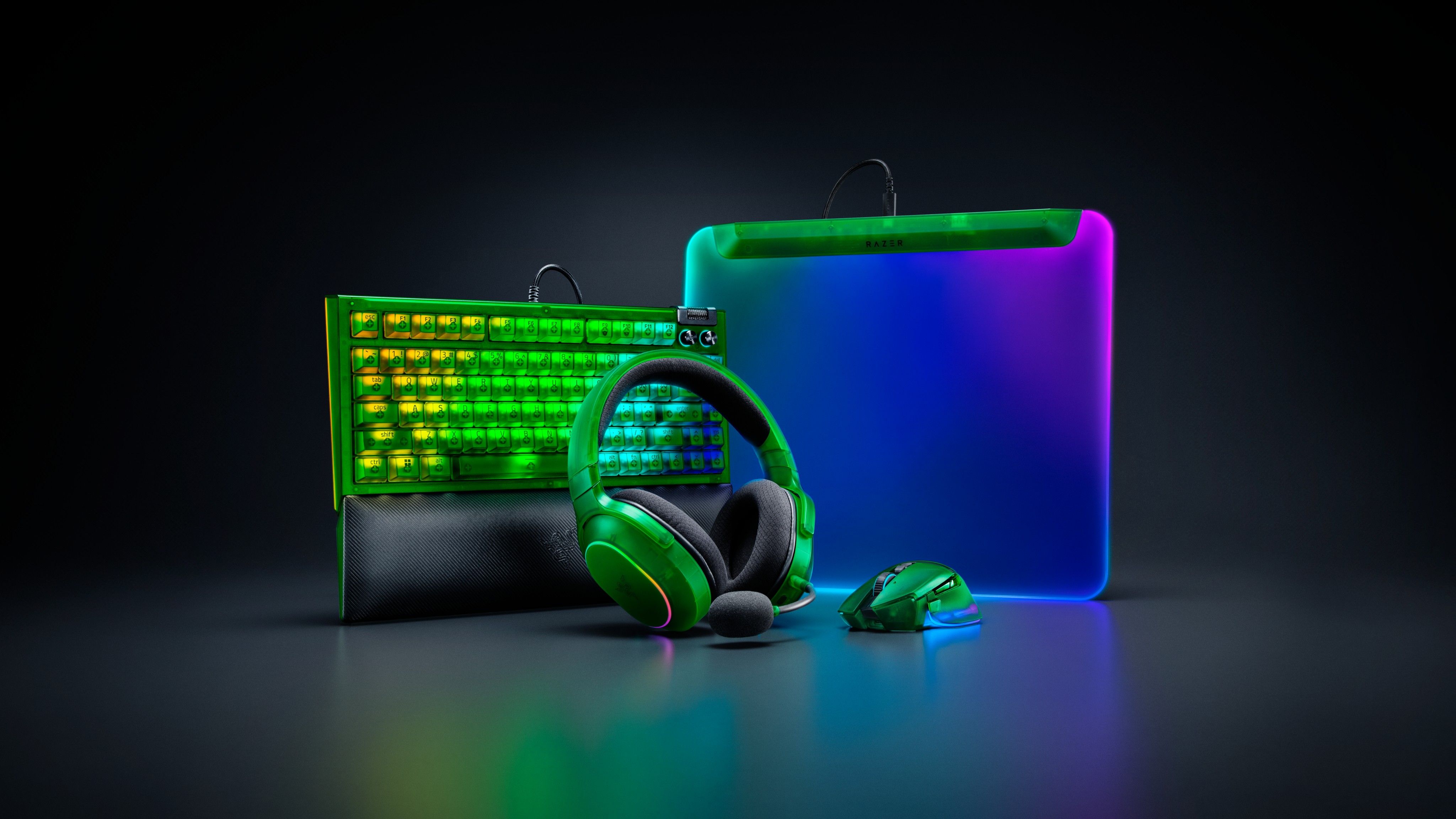 Коллекция Razer Phantom Green.