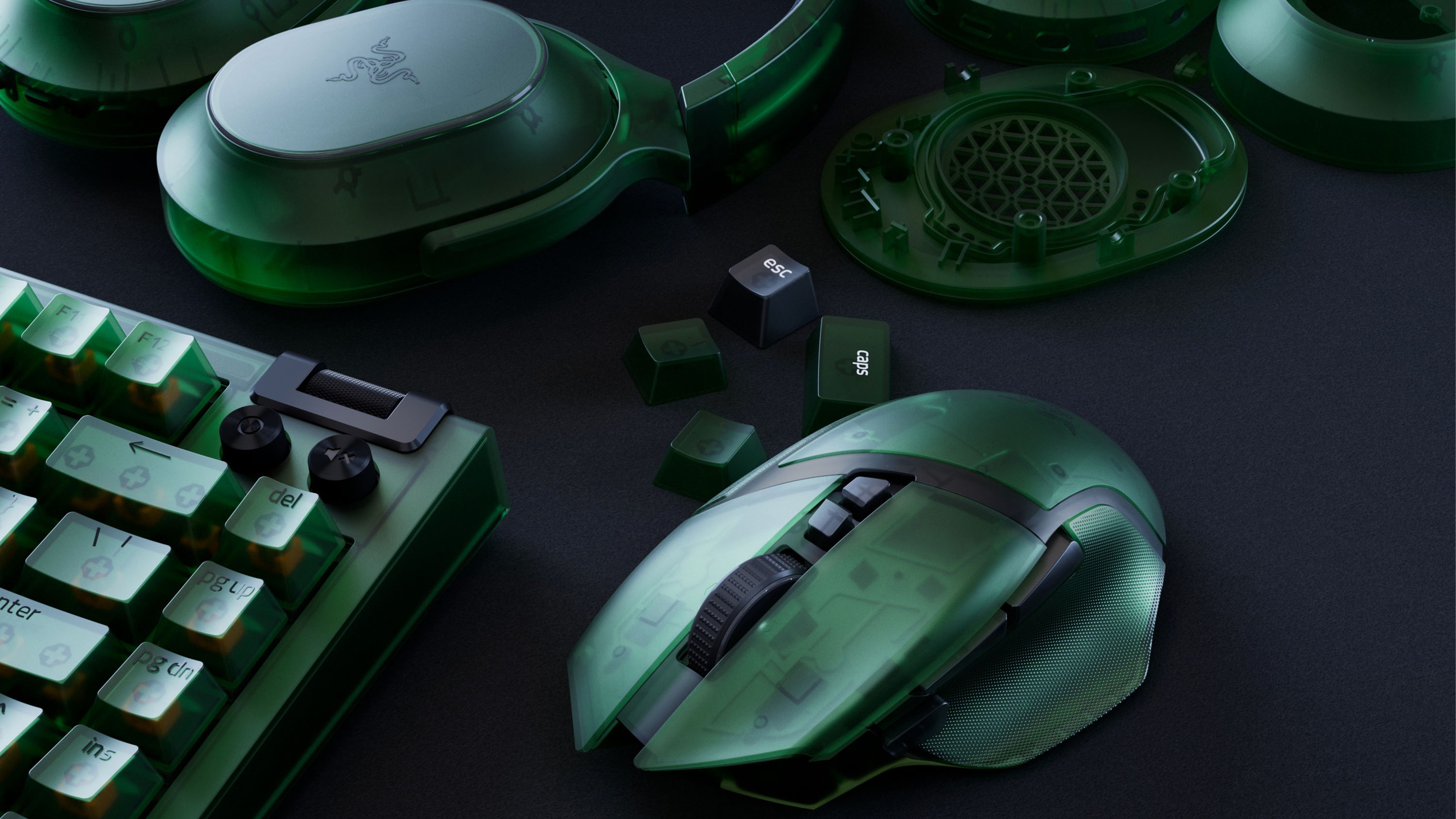 Коллекция Razer Phantom Green.