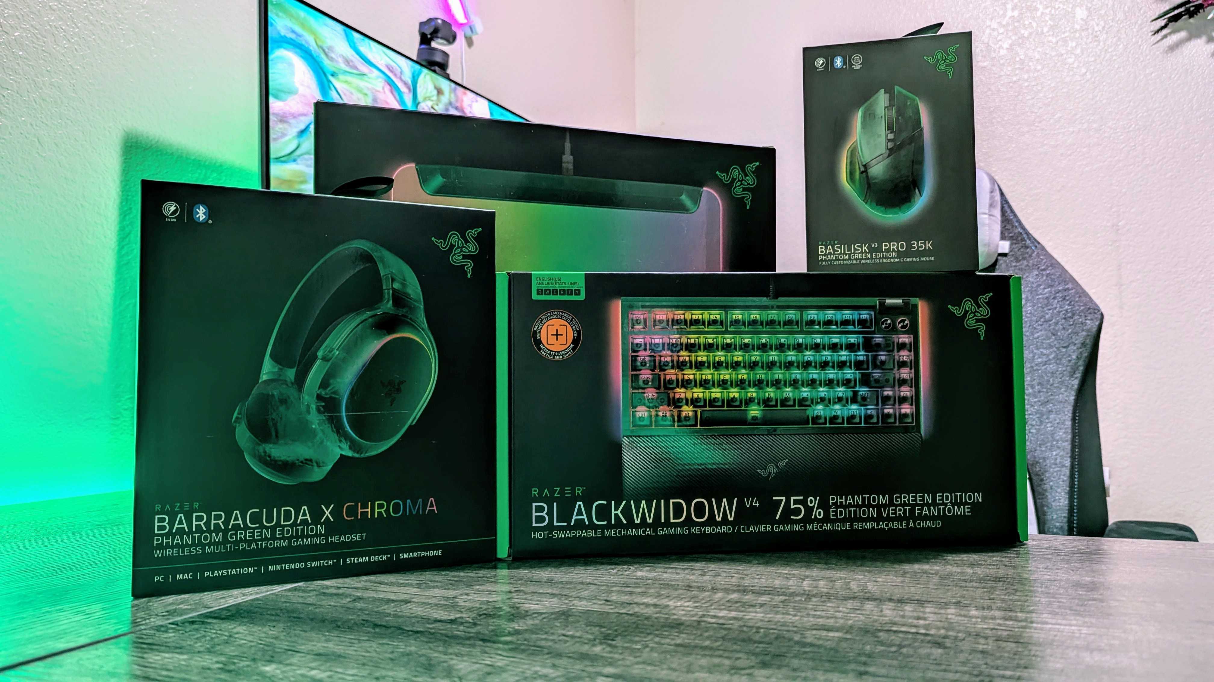 Коллекция Razer Phantom Green.