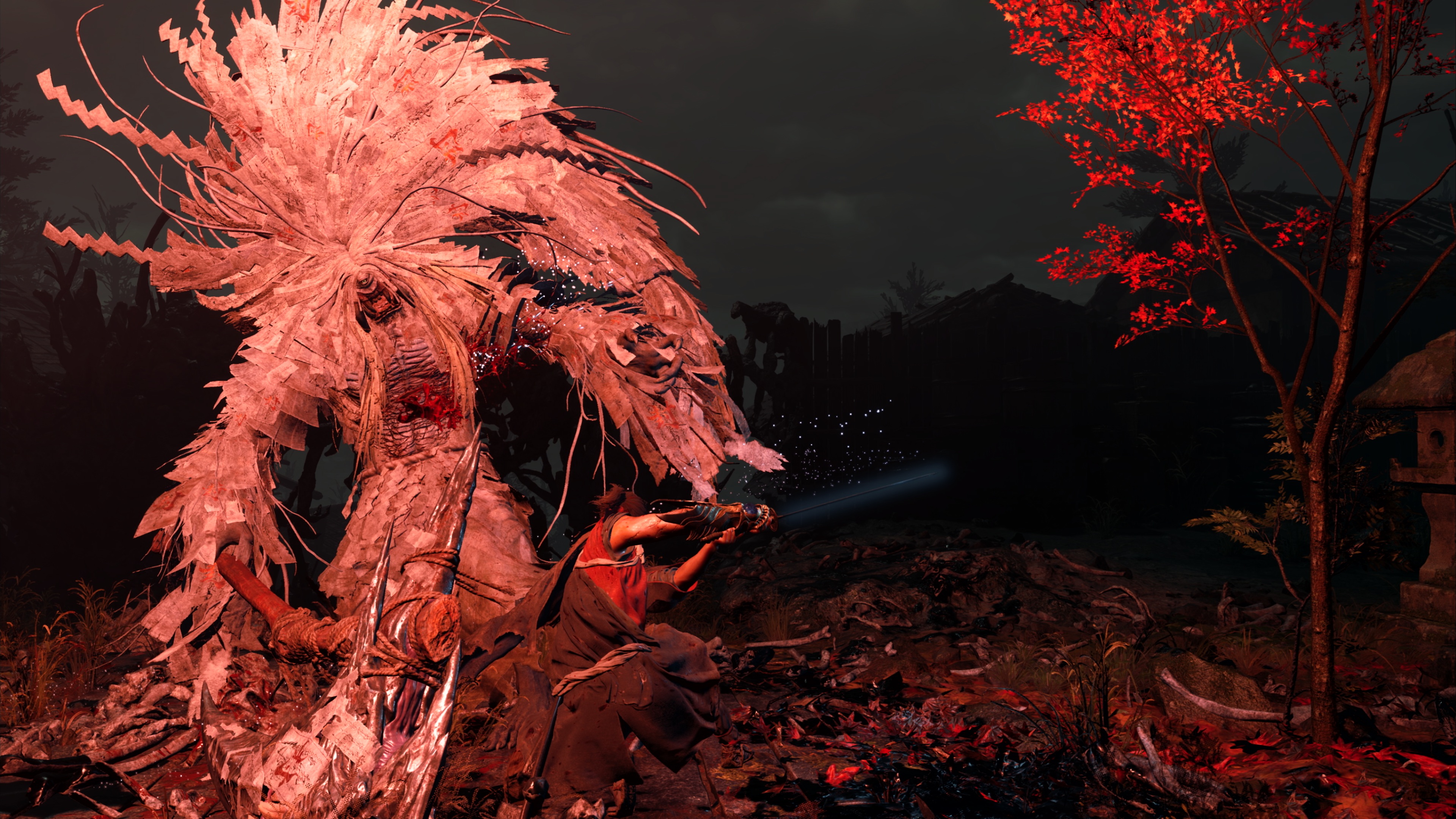 Бякуэ, гигантский монстр в Onimusha: Way of the Sword
