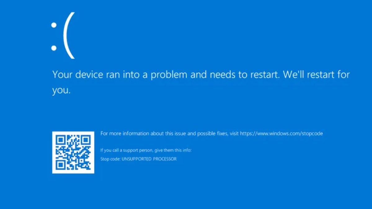 Windows 11 прощается с синим экраном смерти: встречайте новый, мрачный экран ошибок