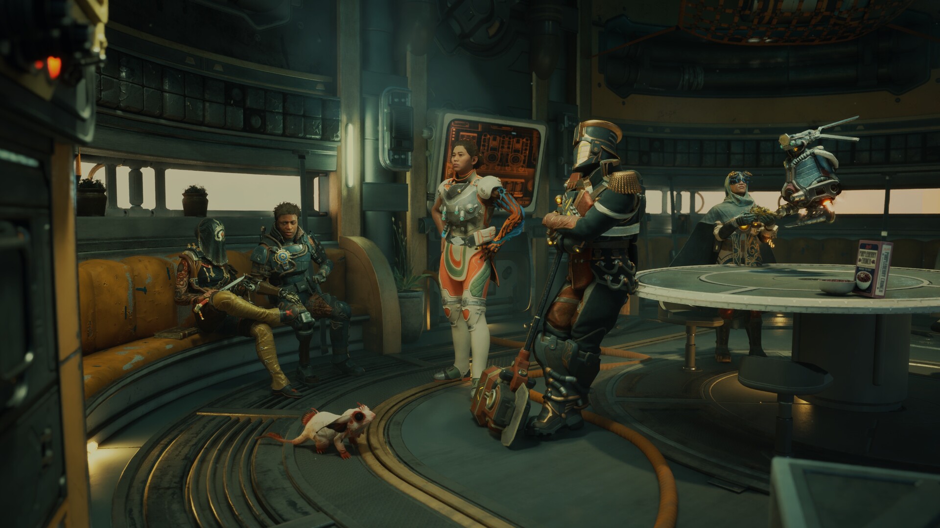 Companions in The Outer Worlds 2.