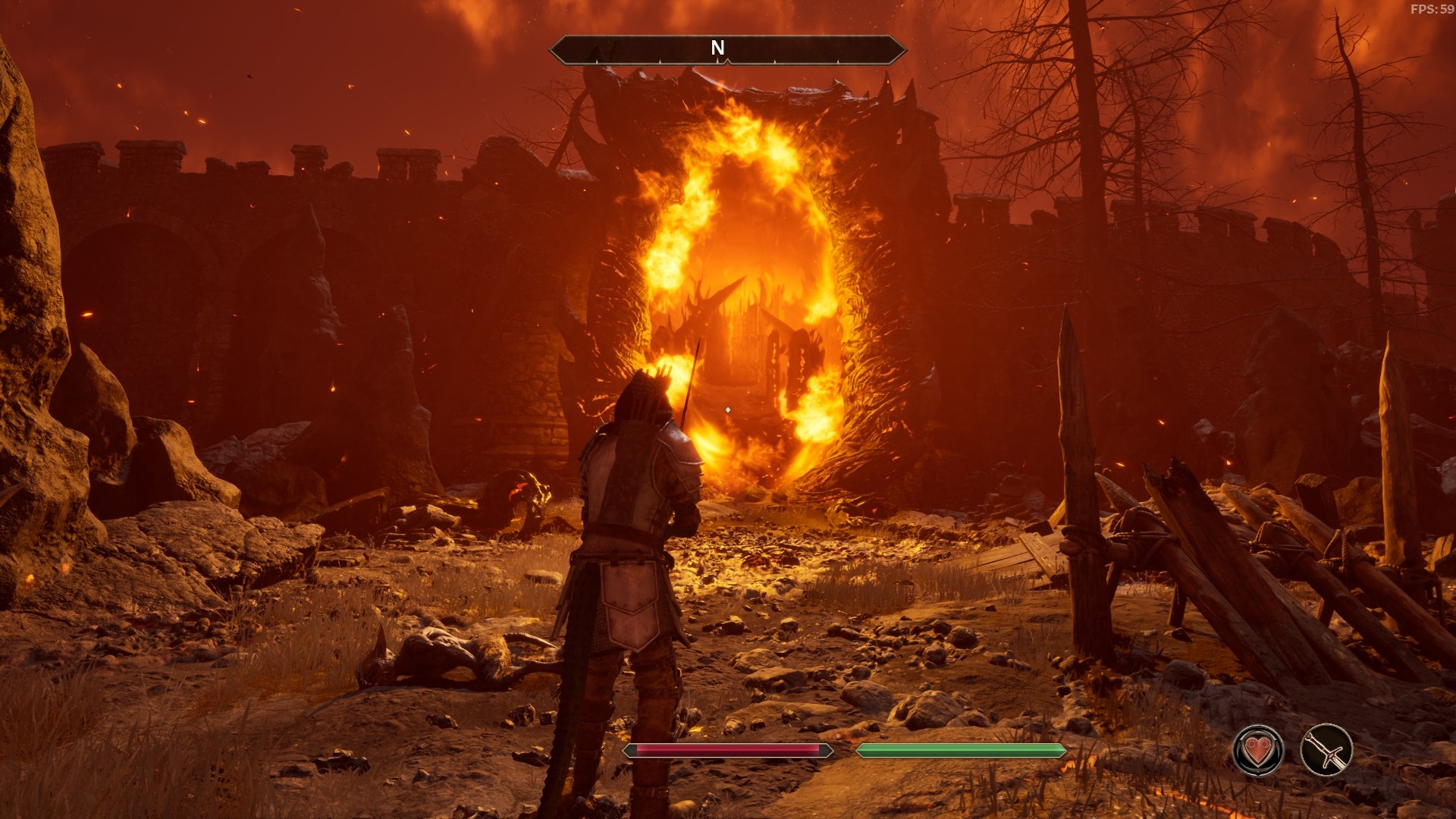 An Oblivion Gate in The Elder Scrolls 4: Oblivion Remastered