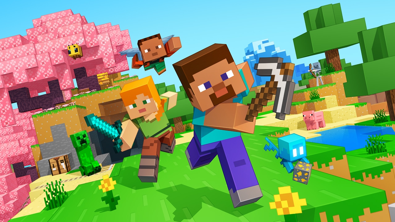 Новая обложка Minecraft.