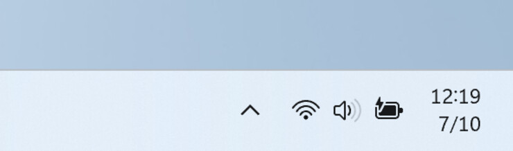Упрощенная панель задач в Windows 11