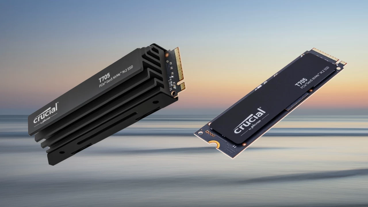 Молниеносный SSD Crucial T705: 2 ТБ скорости по рекордно низкой цене