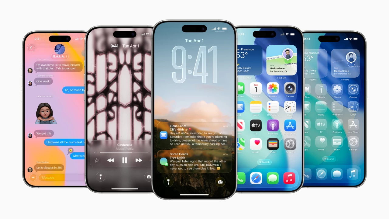 "Жидкое стекло" уже здесь: Apple выпустила публичную бета-версию iOS 26