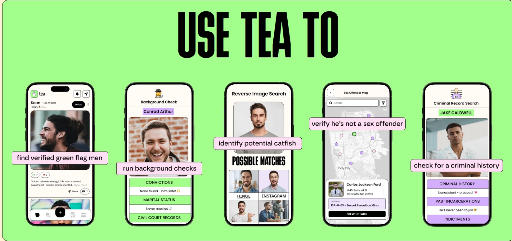 Tea features