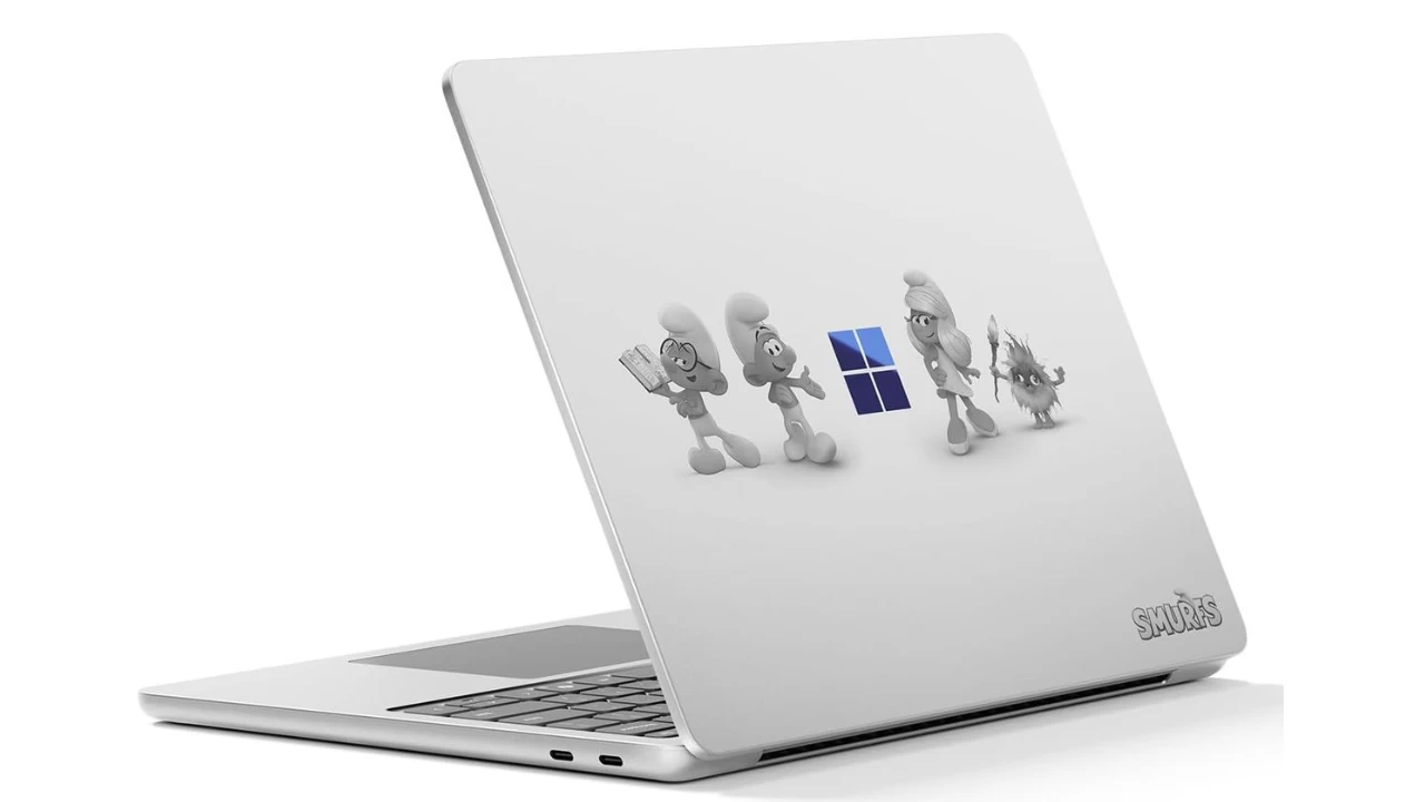 An image of the Surface Laptop - Smurface Edition