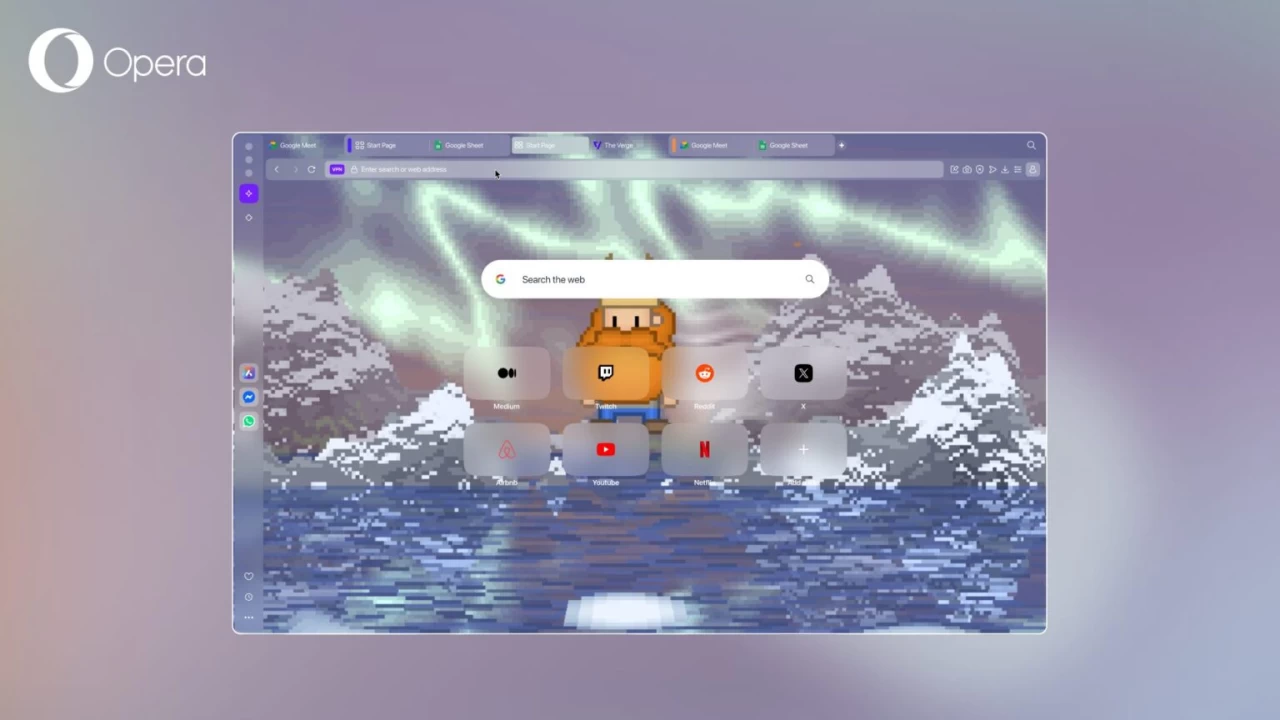 The Viking theme in Opera One