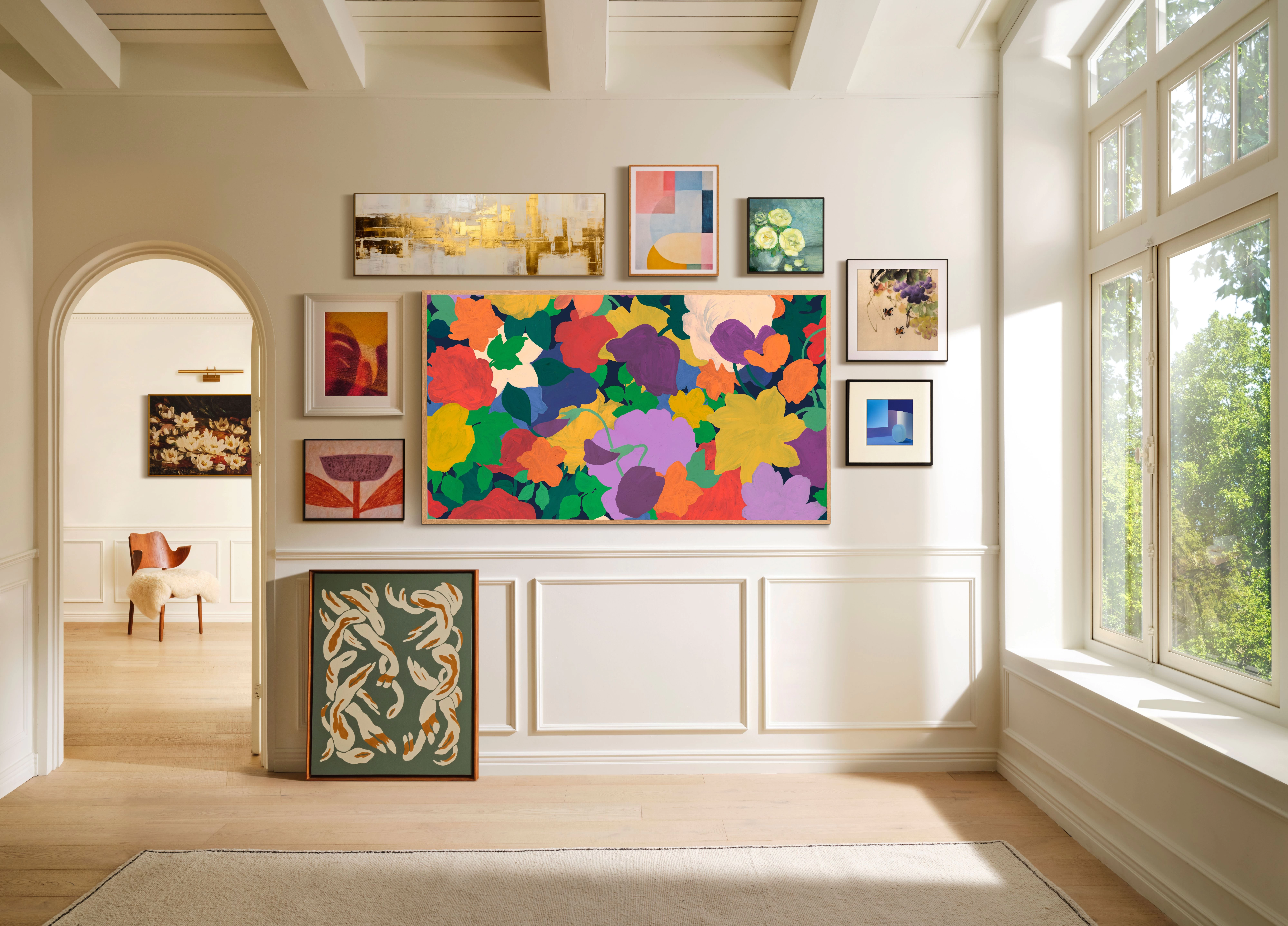 Liberty designs on Samsung Art TVs