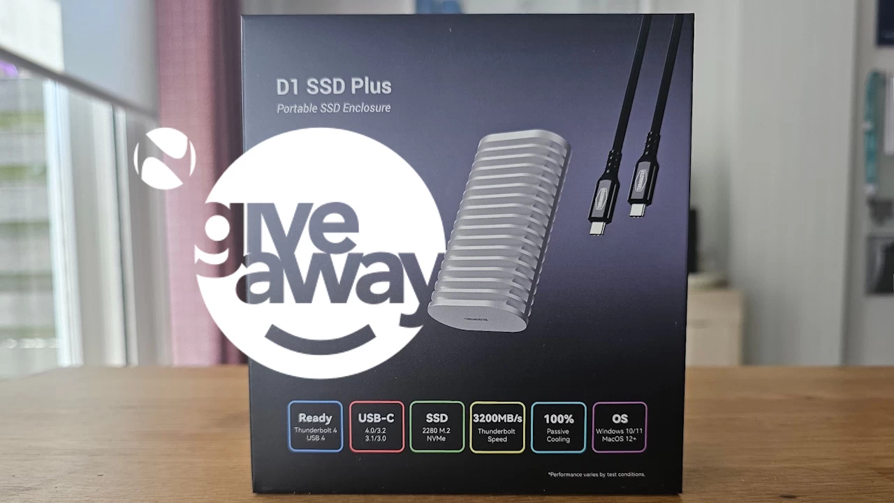 Выиграй высокоскоростной USB4 корпус для SSD TerraMaster D1!