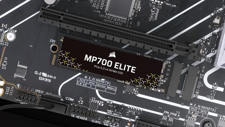 Молниеносный SSD Corsair MP700 Elite 2TB Gen5 NVMe: скорость будущего по привлекательной цене!