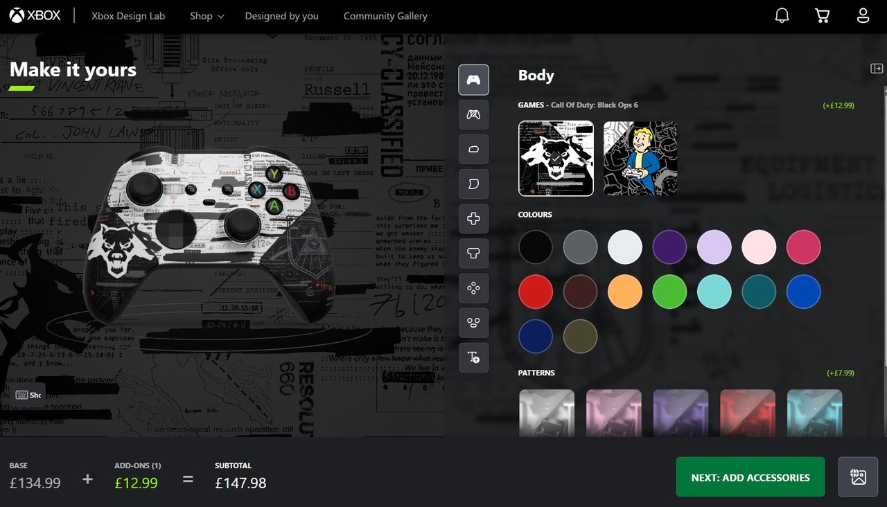 Xbox Design Lab вернулся: создай свой уникальный геймпад!