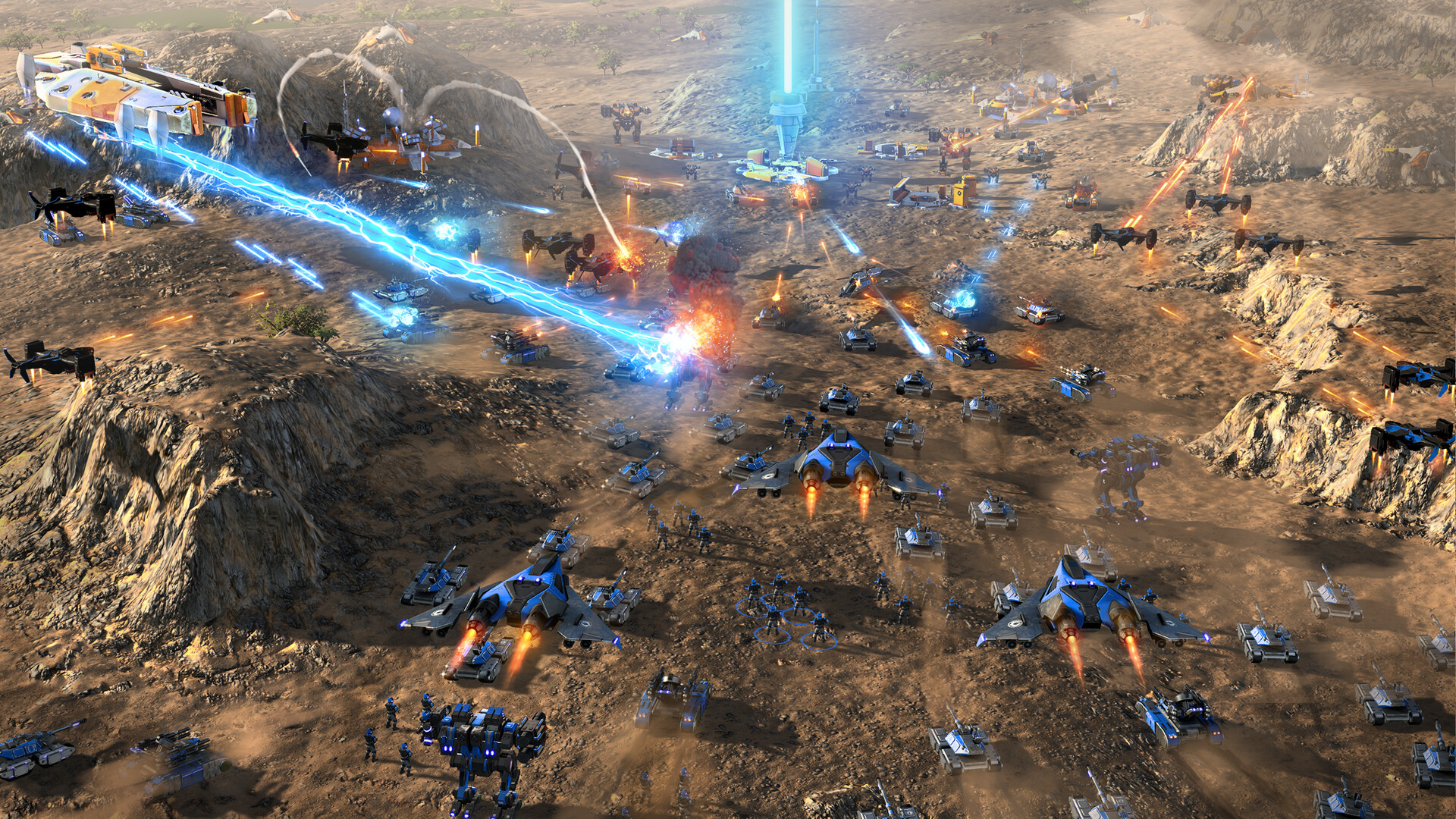 Скриншоты из Ashes of the Singularity II от Stardock Entertainment.