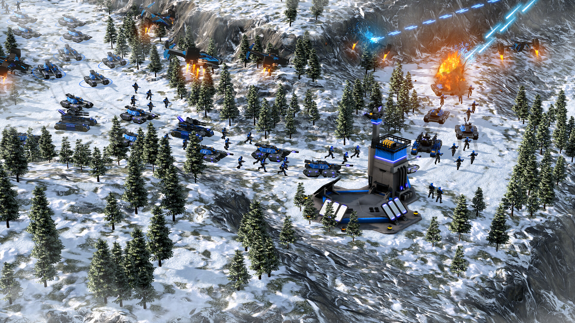 Скриншоты из Ashes of the Singularity II от Stardock Entertainment.