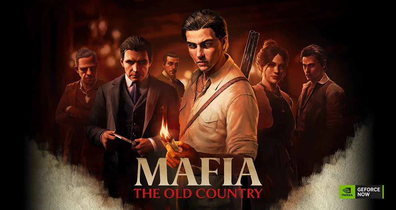 Новые игры в GeForce NOW: Mafia: The Old Country, Titan Quest II и другие