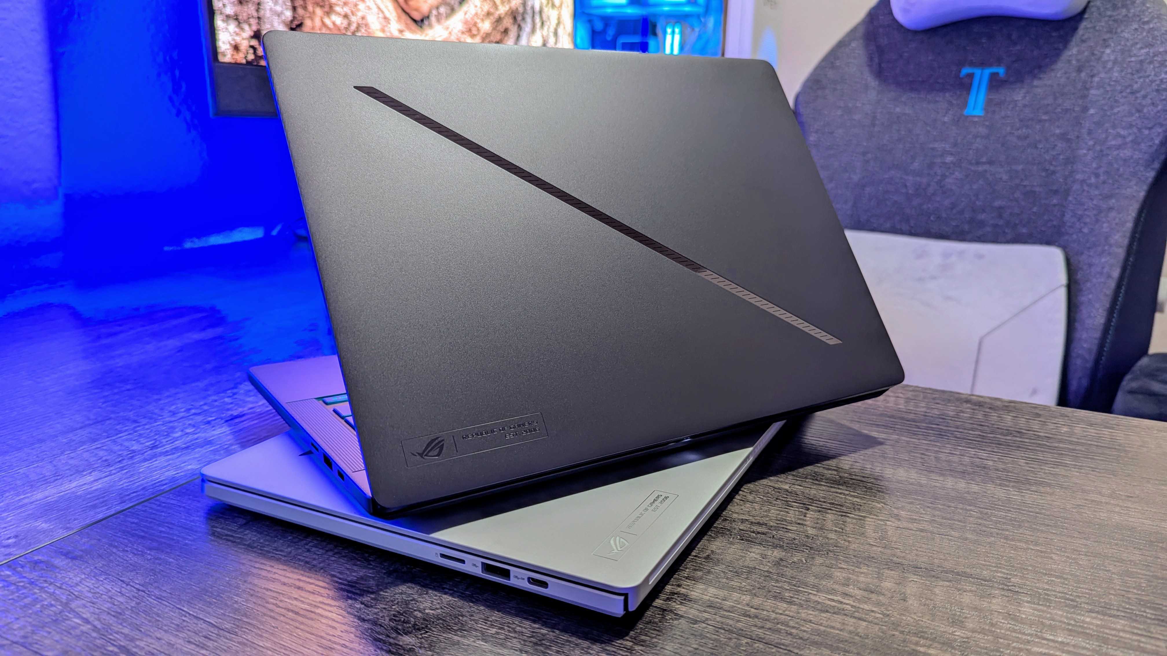 Изображение игрового ноутбука ASUS ROG Zephyrus G14 (2025).