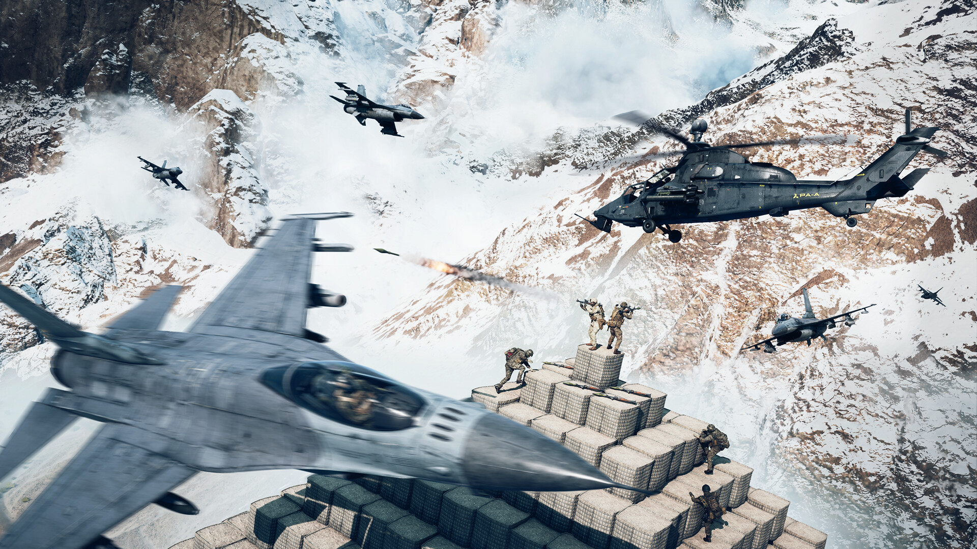 Официальные скриншоты игрового процесса Battlefield 6.