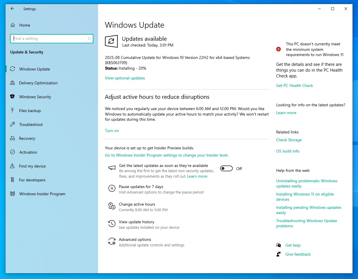 Windows 10: Готовимся к будущему и продлеваем поддержку