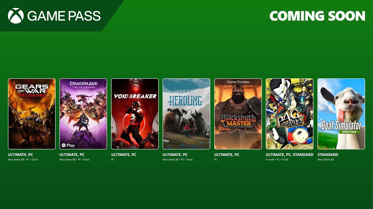 Что ждет подписчиков Xbox Game Pass в августе: Gears of War: Reloaded, Dragon Age: The Veilguard и другие игры