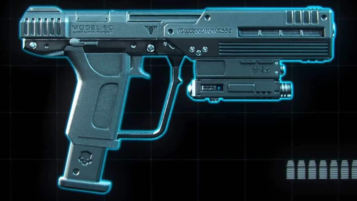 Пистолет M6C/SOCOM Magnum в Helldivers 2.