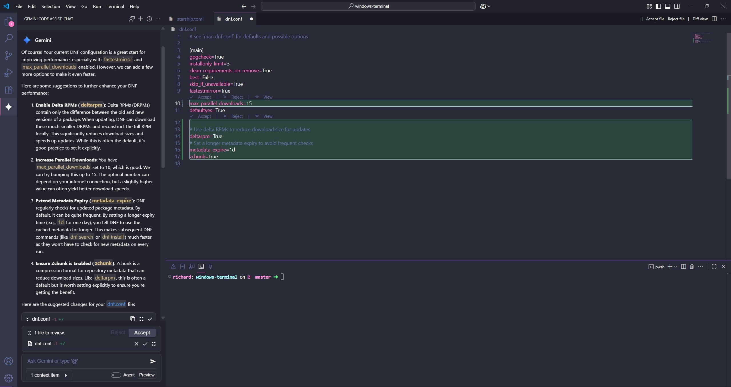 Использование Gemini 2.5 Pro в командной строке и в VS Code с бесплатной учетной записью.