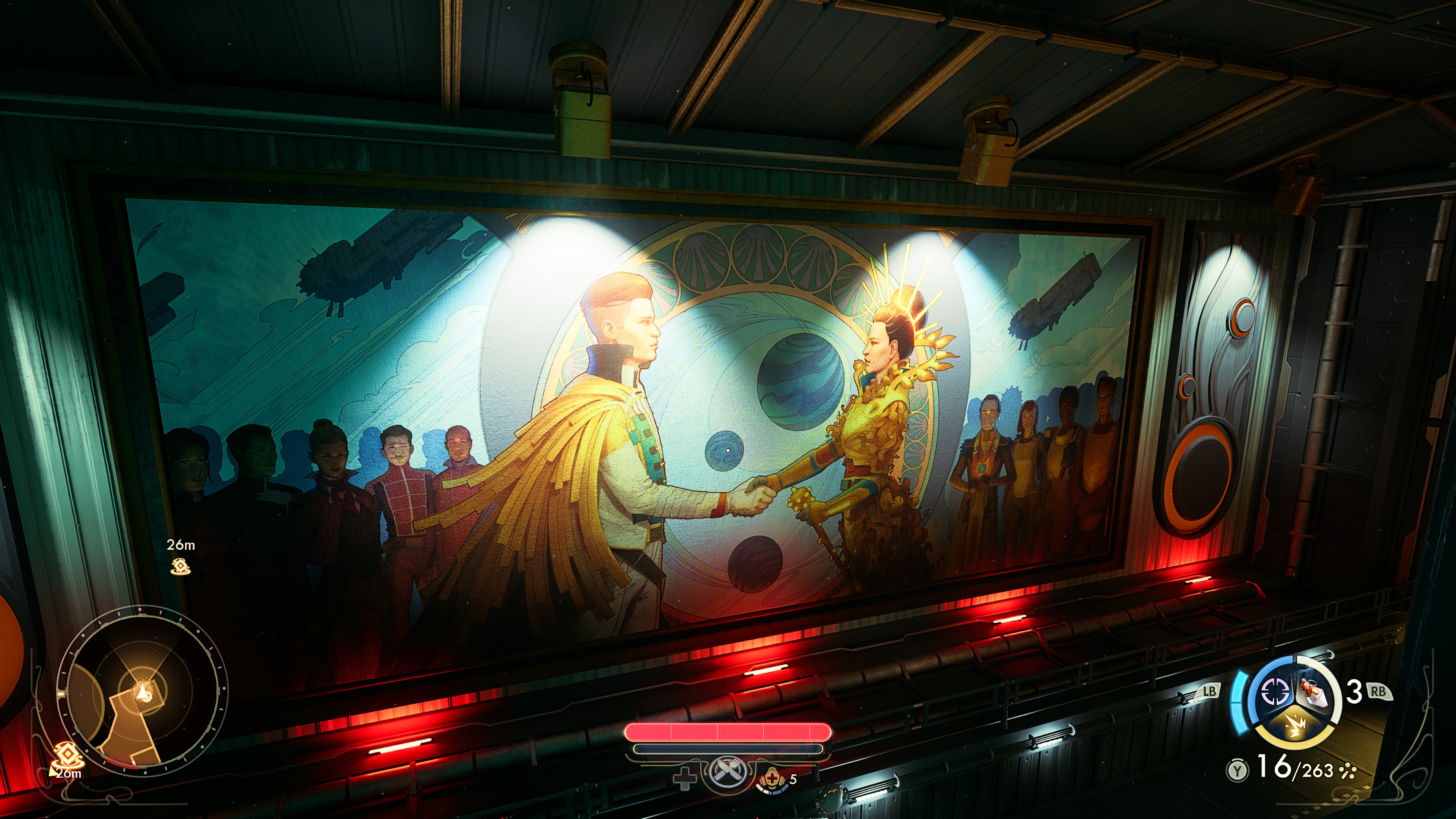 Скриншот превью The Outer Worlds 2, запущенного на Xbox Series X.
