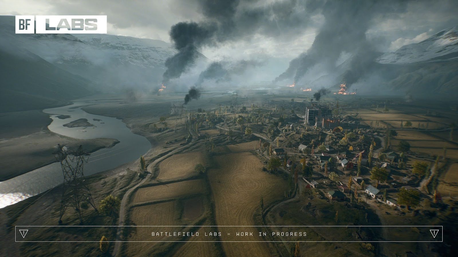 Предварительный просмотр карты Mirak Valley Battlefield 6, которая скоро будет протестирована в Battlefield Labs.
