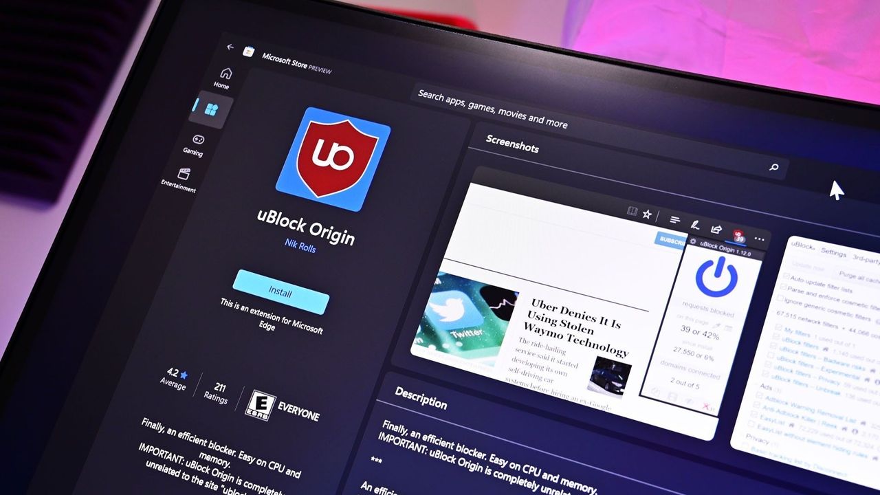 Ваш любимый блокировщик рекламы снова в строю! Как вернуть uBlock Origin в Microsoft Edge
